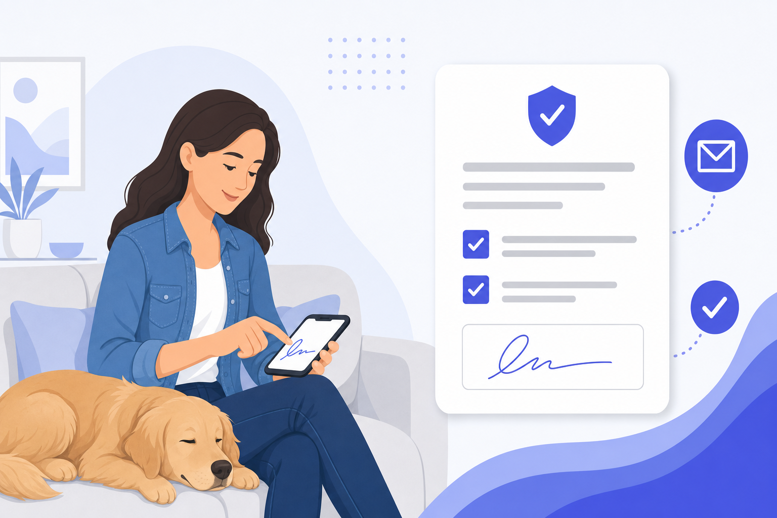 Have treatment contracts & privacy signed online in advance